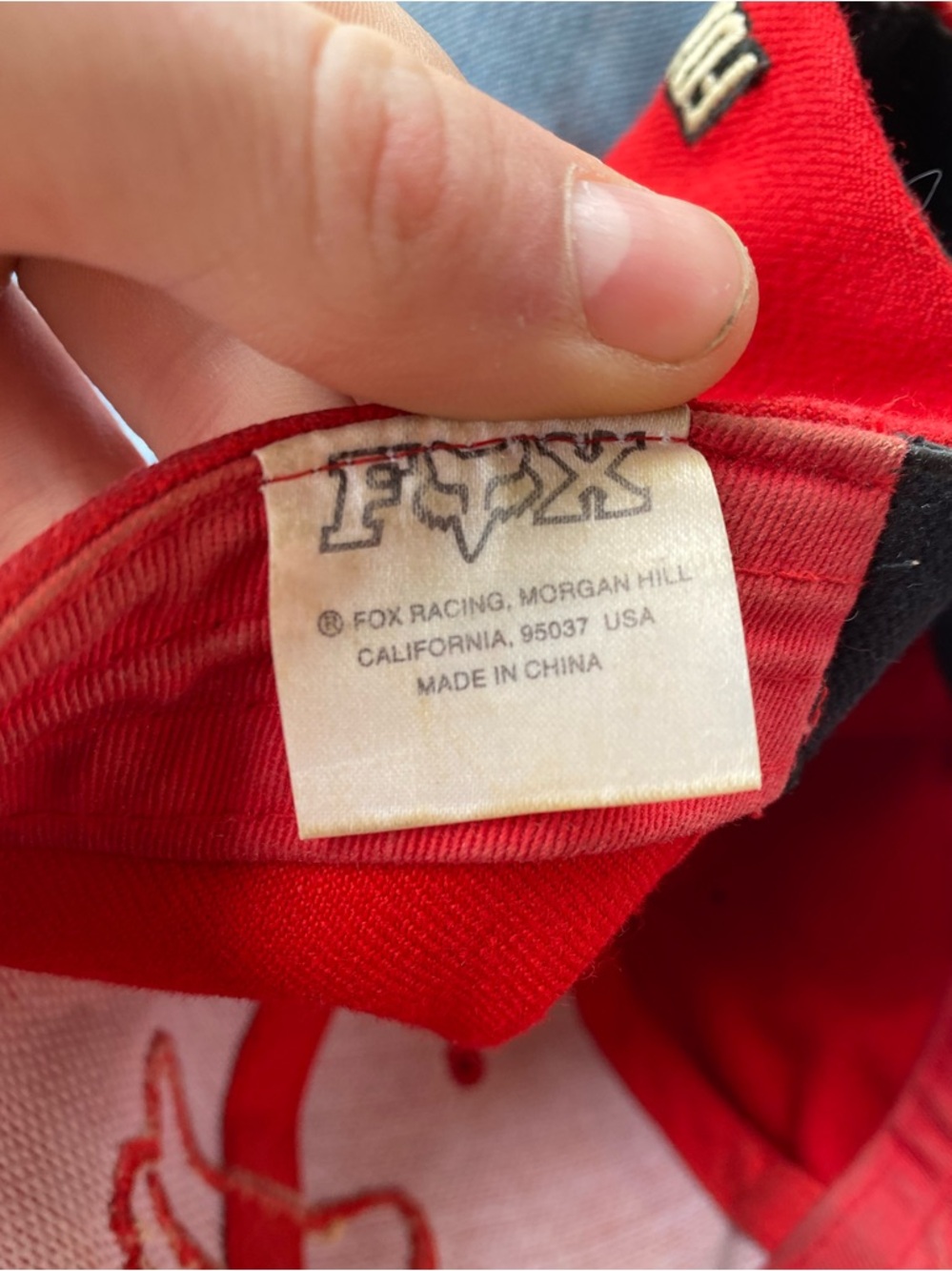Y2k Fox Racing Embroidered Flexfit Cap - Picture 6 of 6